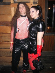 Rob and myself at the Prom