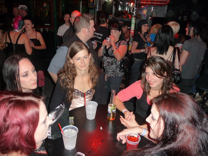 mustche-massacre-008 Hanging out at the show