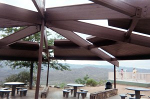 Sitting area at Sunset Point