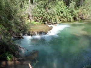 The pools at Navajo Falls