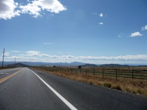 The open road heading out of town