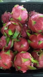 dragon fruit in a basket