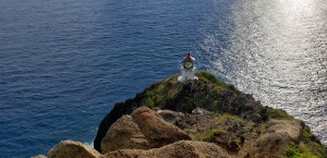 lighthouse from above