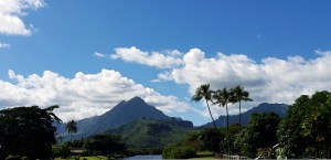 view from kailua